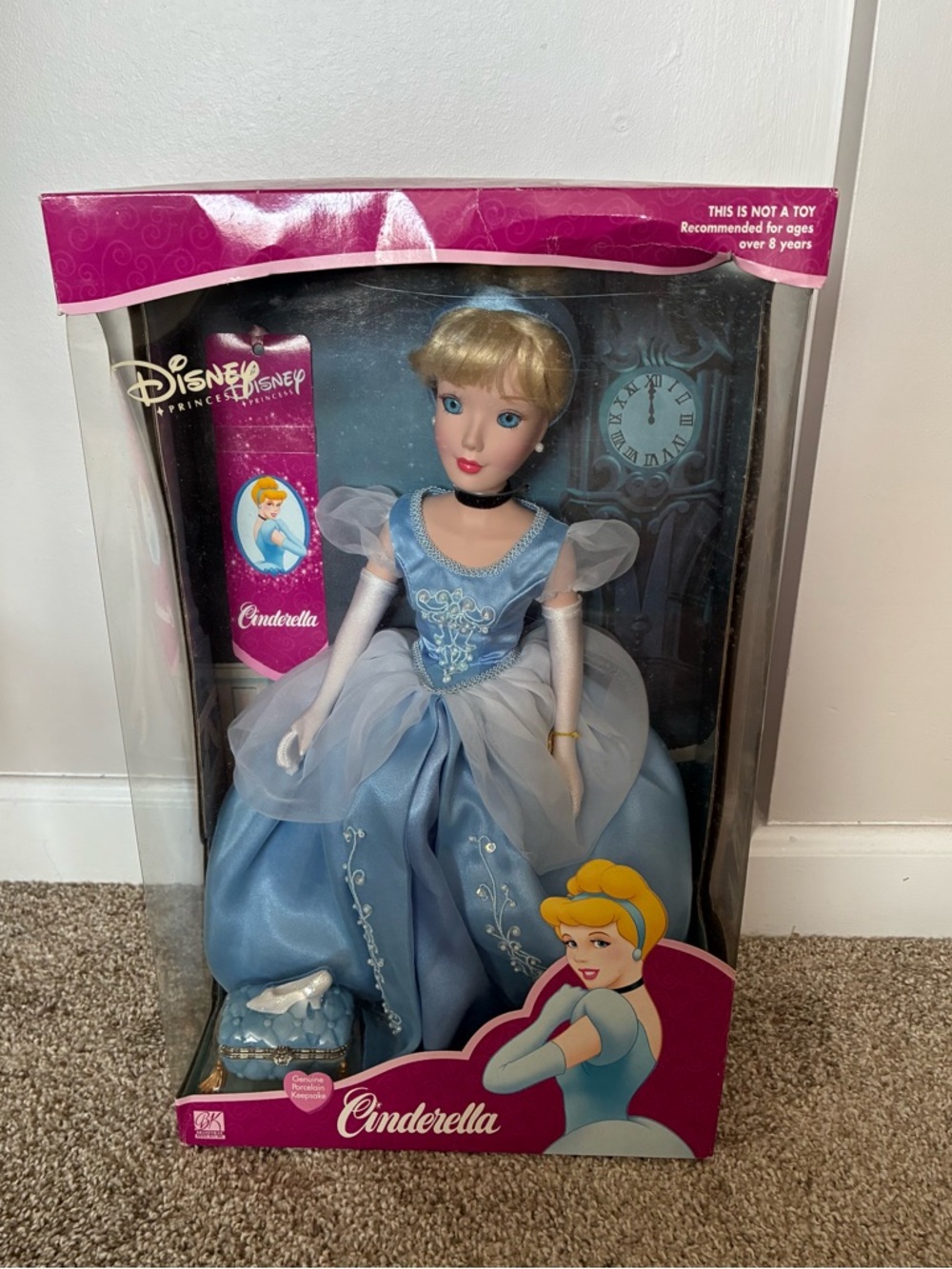 Disney Cinderella Blue & White Ball Gown Fashion Doll